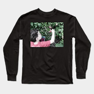 Picking Raspberries Long Sleeve T-Shirt